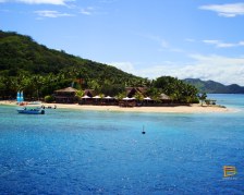 Castaway Island Resort visto da South Sea Cruises - Mamanuca - Fiji