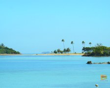 Passaggio tra Malolo Lailai e Malolo visto da Plantation Island Resort